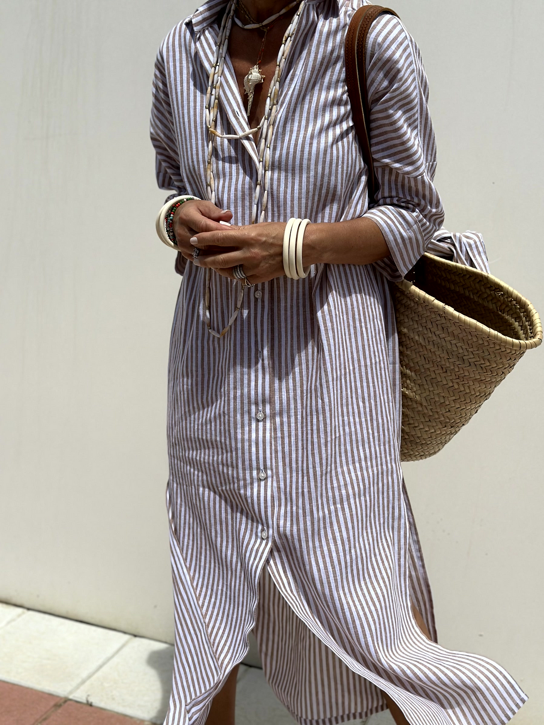Lyra | Striped Summer Dress