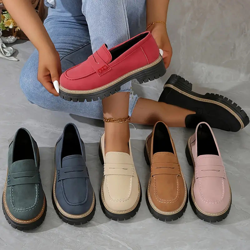 Thea | Comfortable Chunky Loafers