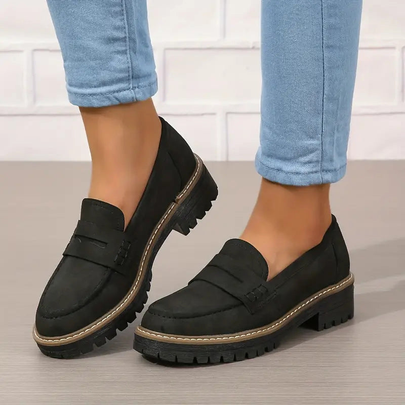 Thea | Comfortable Chunky Loafers