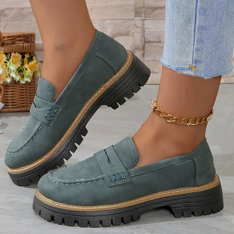 Thea | Comfortable Chunky Loafers