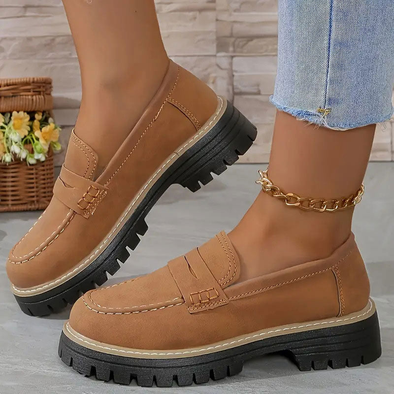 Thea | Comfortable Chunky Loafers
