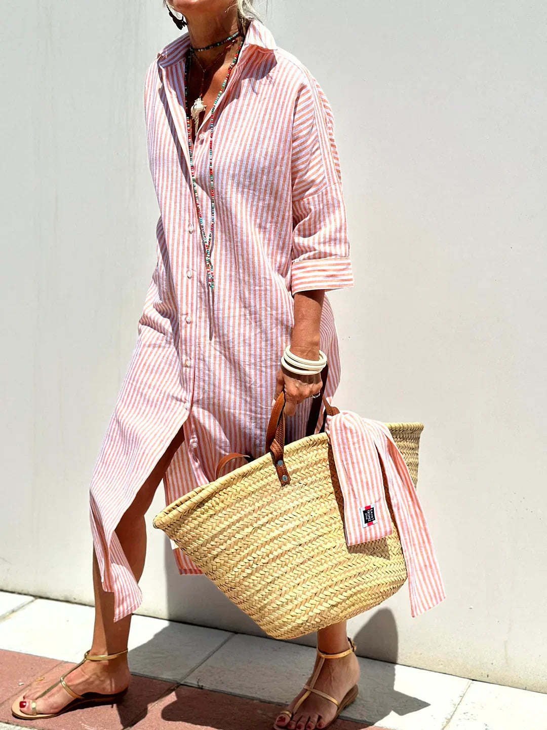 Lyra | Striped Summer Dress